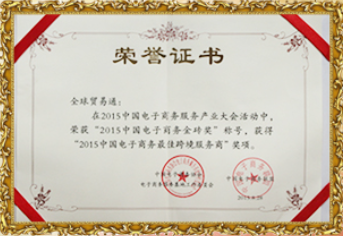 2015年电子商务金鸡奖